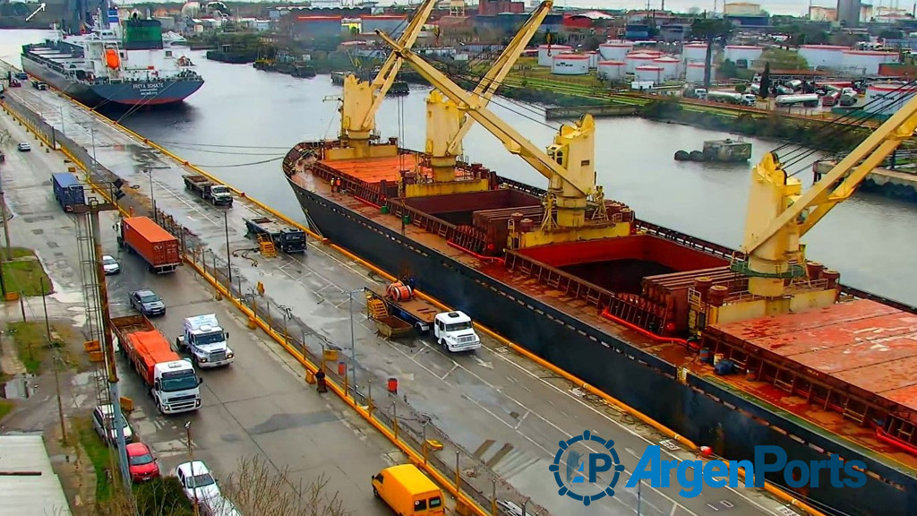 En fotos: importantes mejoras de seguridad en el puerto de Dock Sud