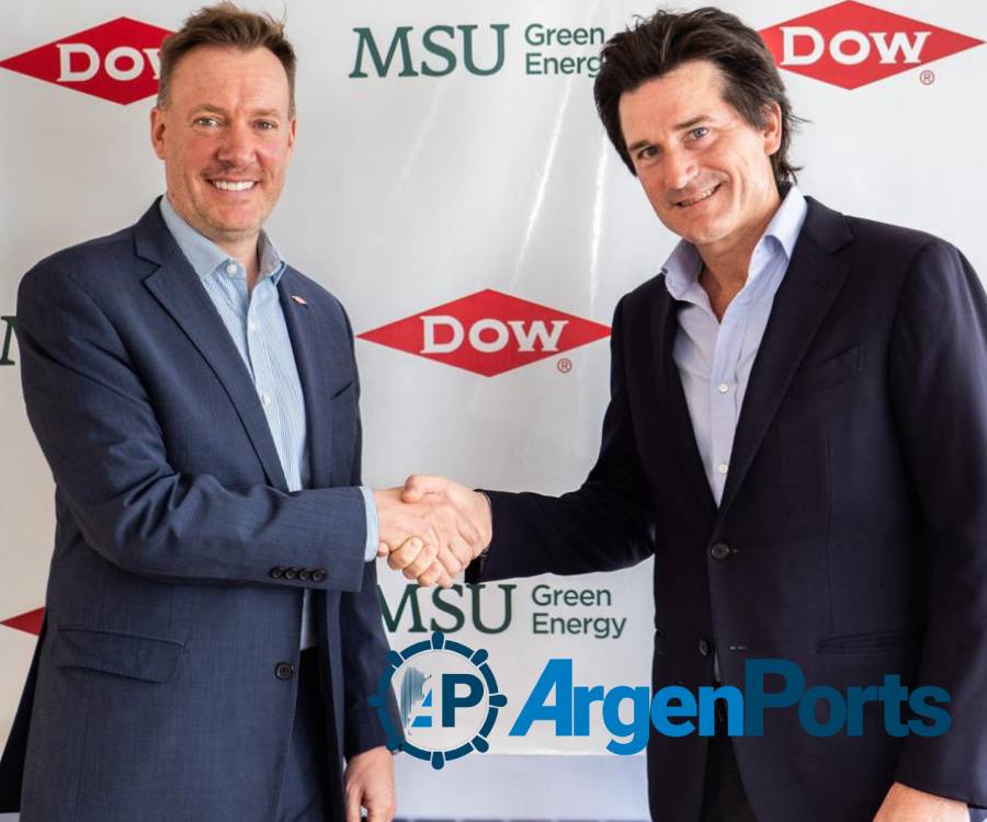 Acuerdo de Dow con MSU para proveer de energía renovable a su planta en Bahía Blanca