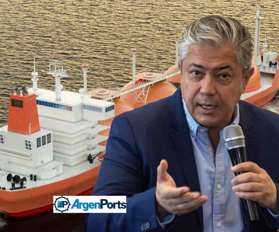 GNL: Figueroa dijo que las empresas "están entusiasmadas" con exportar por Río Negro